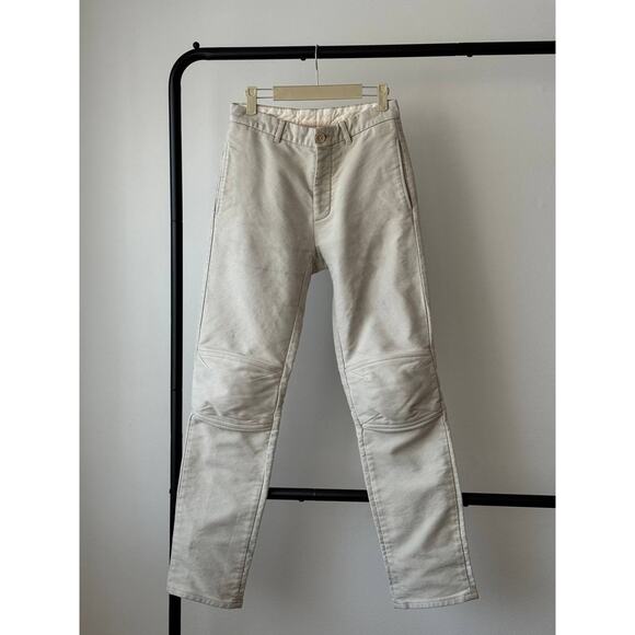 Helmut Lang Archive 1998 Moto Knee Guard Heavy Pants - Picture 1 of 10